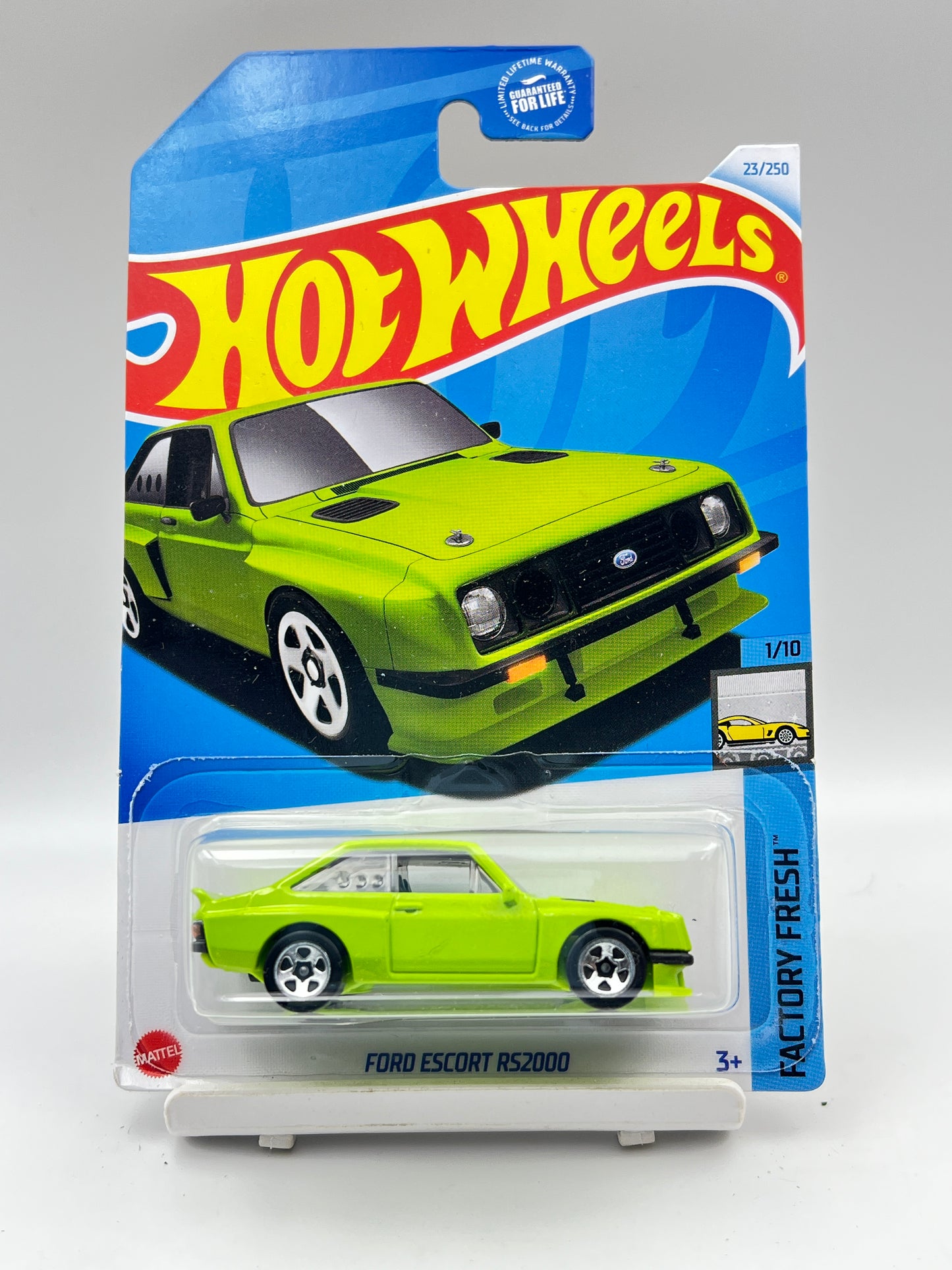 IMPORTED - HOT WHEELS -  FORD ESCORT RS2000 - GREEN - 3B