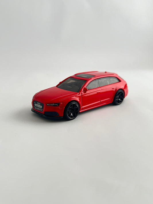 17 AUDI RS 6 AVANT - RED- UNCARDED - MINT CONDITION - Its Fun- Hot wheels - matchbox - diecast