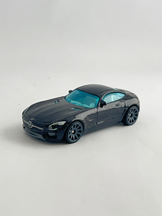 MERCEDES AMG GT-BLACK- UNCARDED - MINT CONDITION - Its Fun- Hot wheels - matchbox - diecast