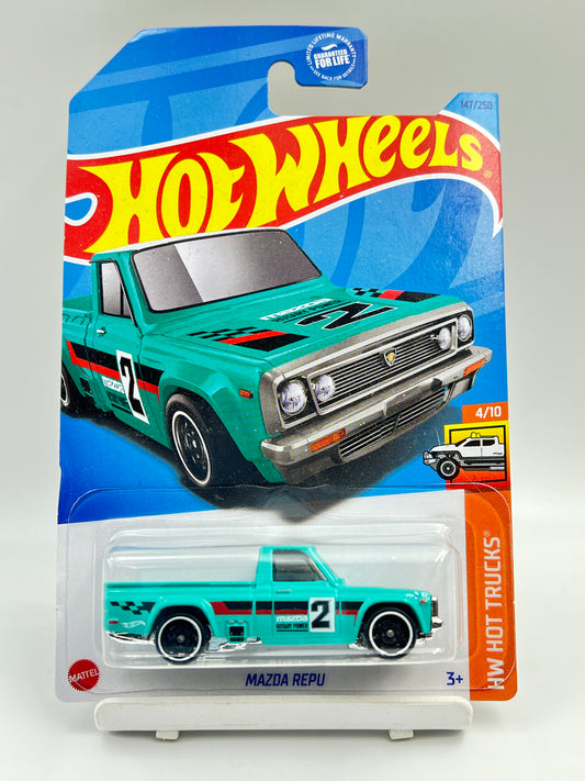 IMPORTED - HOT WHEELS -  MAZDA REPU - GREEN - 2C