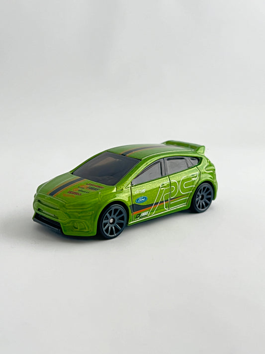 FORD FOCUS RS -GREEN - UNCARDED - MINT CONDITION - Its Fun- Hot wheels - matchbox - diecast