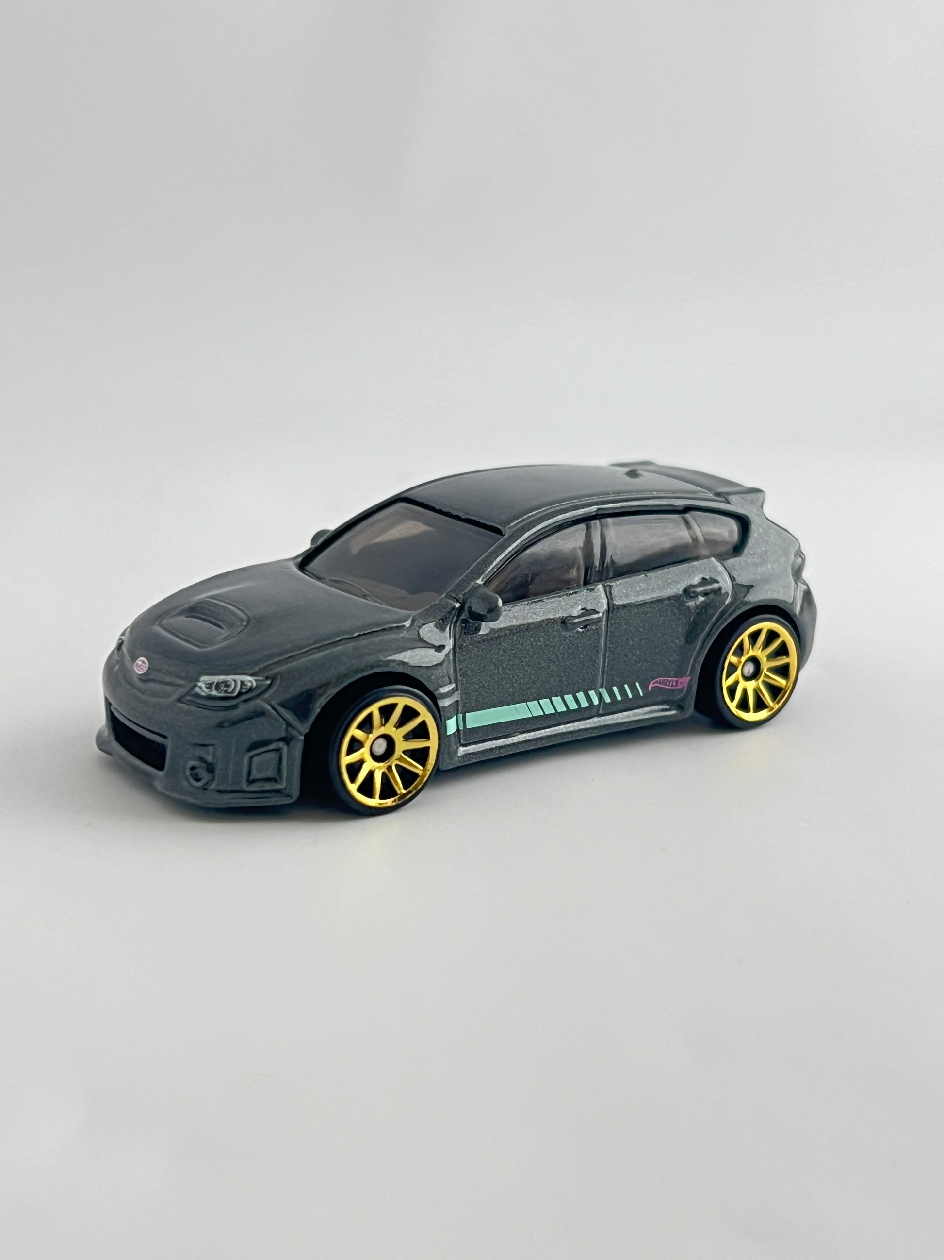 SUBARU WRX STI- UNCARDED - MINT CONDITION - Its Fun- Hot wheels - matchbox - diecast