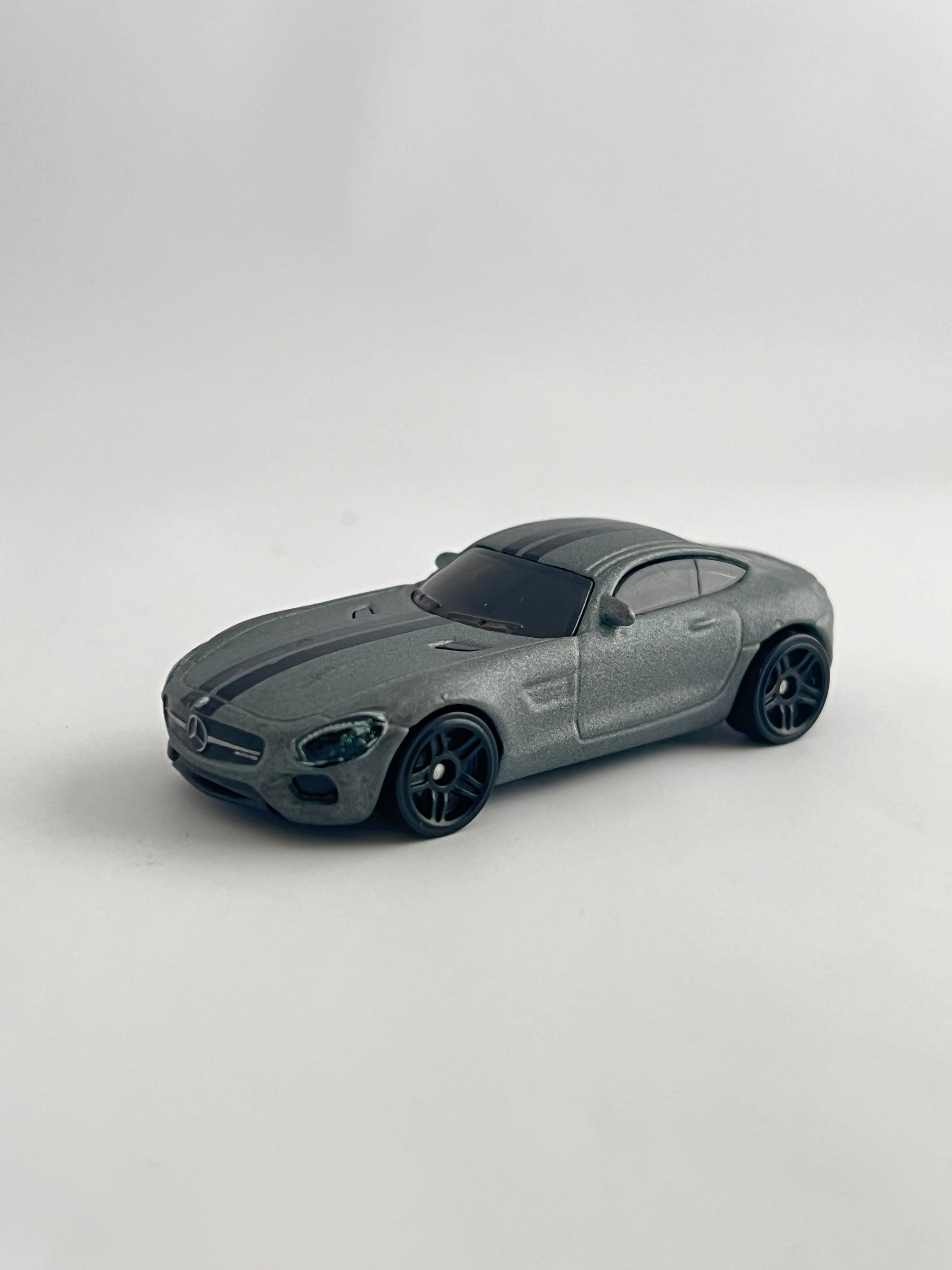 MERCEDES AMG GT- MATTE GREY- UNCARDED - MINT CONDITION - Its Fun- Hot wheels - matchbox - diecast