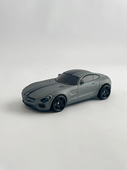 MERCEDES AMG GT- MATTE GREY- UNCARDED - MINT CONDITION - Its Fun- Hot wheels - matchbox - diecast