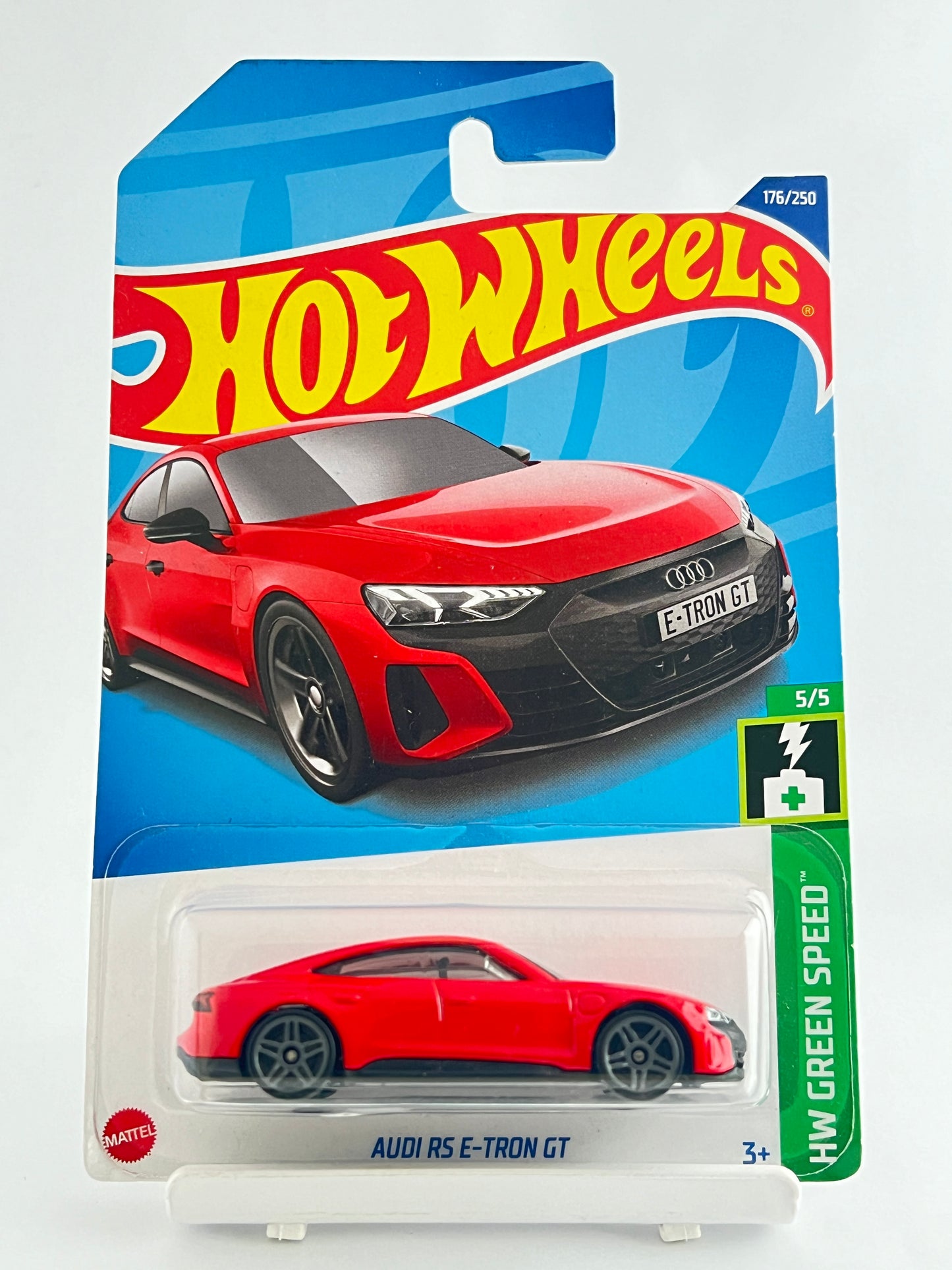 AUDI RS E-TRON GT - RED - 4D - Its Fun- Hot wheels - matchbox - diecast