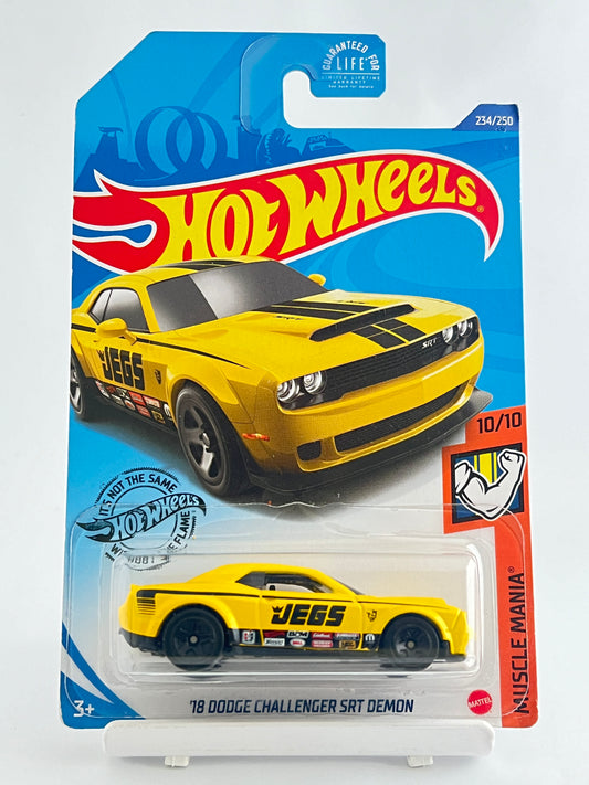 18 DODGE CHALLENGER SRT DEMON - 4D - Its Fun- Hot wheels - matchbox - diecast