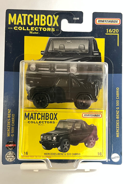 MATCHBOX COLLECTORS - MERCEDES BENZ G 500 CABRIO - Its Fun- Hot wheels - matchbox - diecast