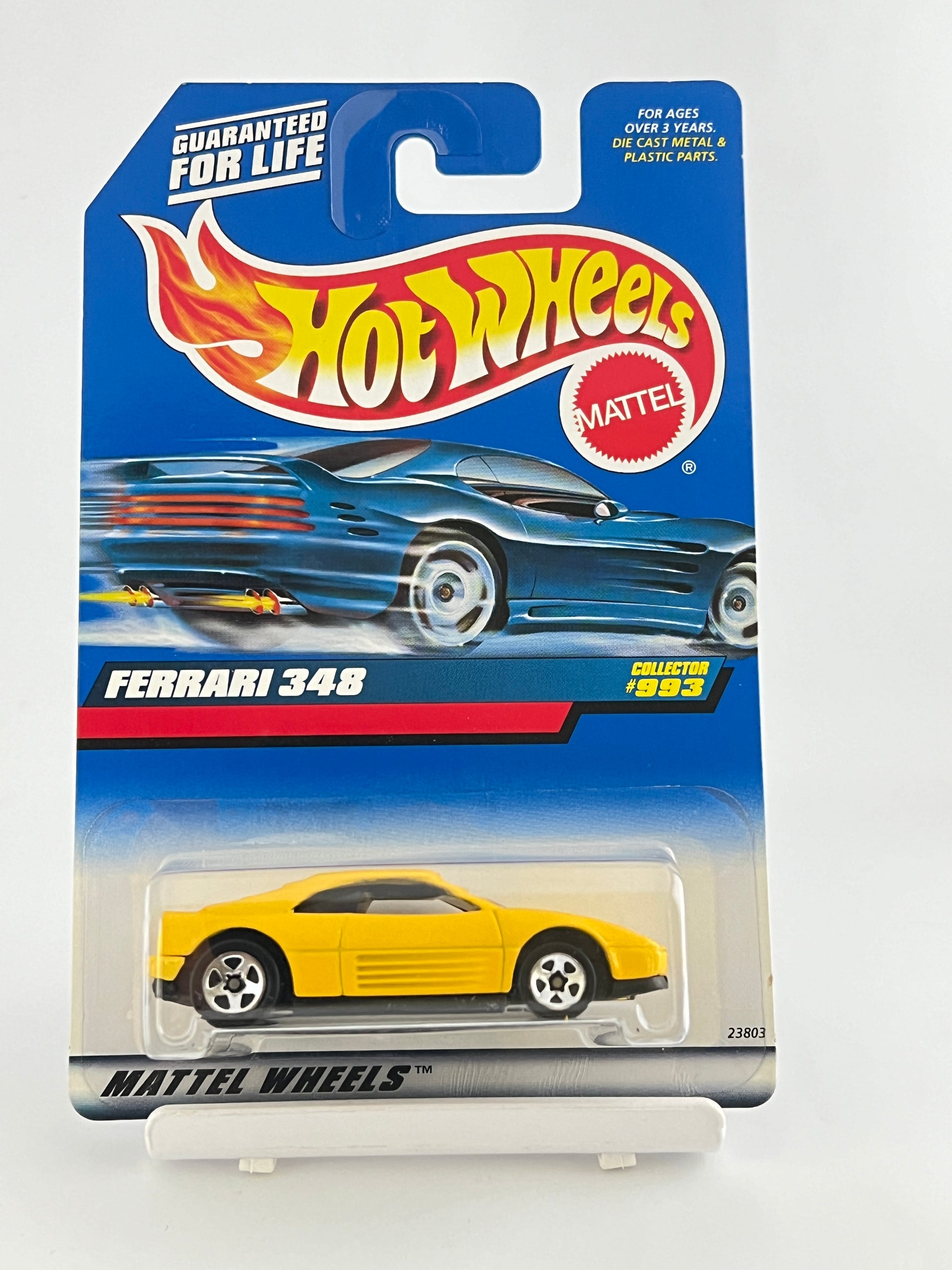 FERRARI 348 YELLOW #993 - Its Fun- Hot wheels - matchbox - diecast