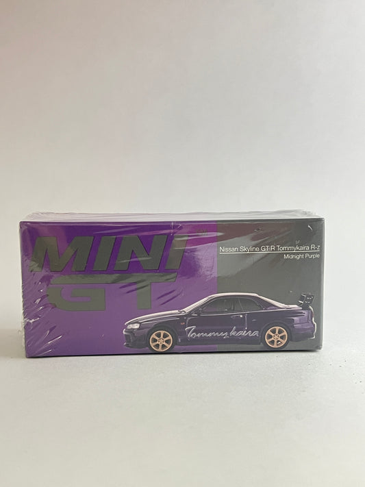 MINI GT - NISSAN SKYLINE GT-R TOMMYKAIRA R-z - MIDNIGHT PURPLE
