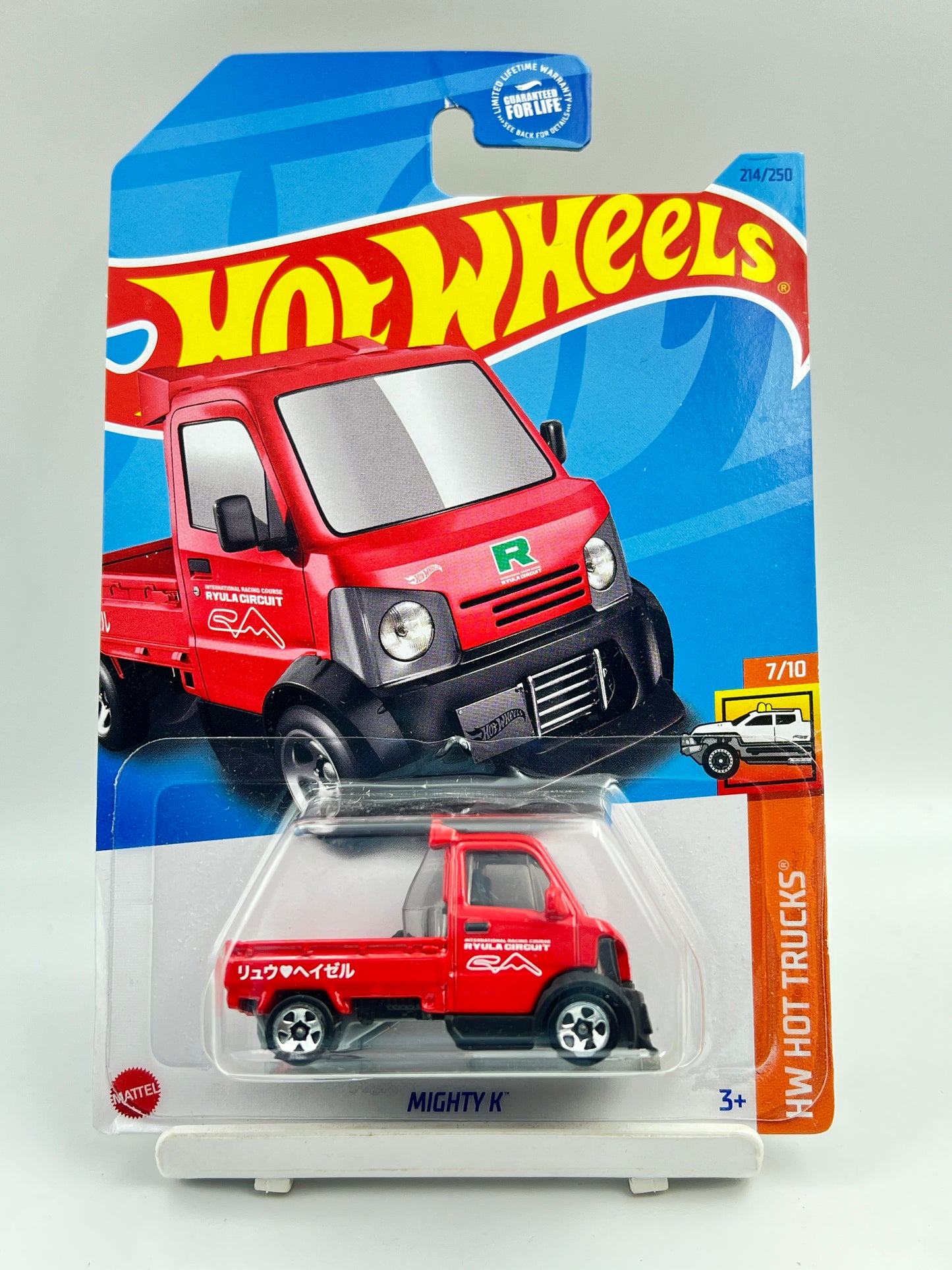 IMPORTED - HOT WHEELS -  MIGHTY K - RED - 4B