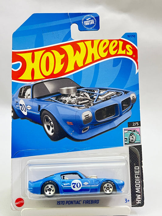 HOT WHEELS - 1970 PONTIAC FIREBIRD - CREASED AT TOP-  2C