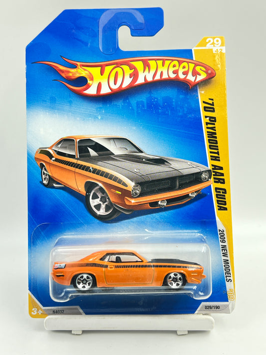 IMPORTED - HOT WHEELS -  70 PLYMOUTH AAR CUDA - 4B