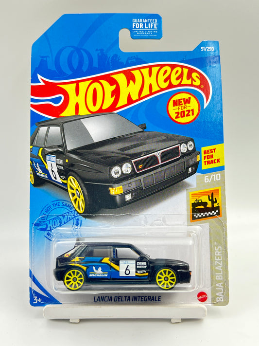 IMPORTED - HOT WHEELS -  LANCIA DELTA INTEGRALE - BLACK - 3C