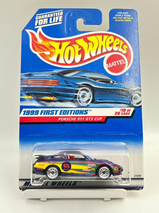 HOT WHEELS - PORSCHE 911 GT3 CUP - PURPLE - 4D