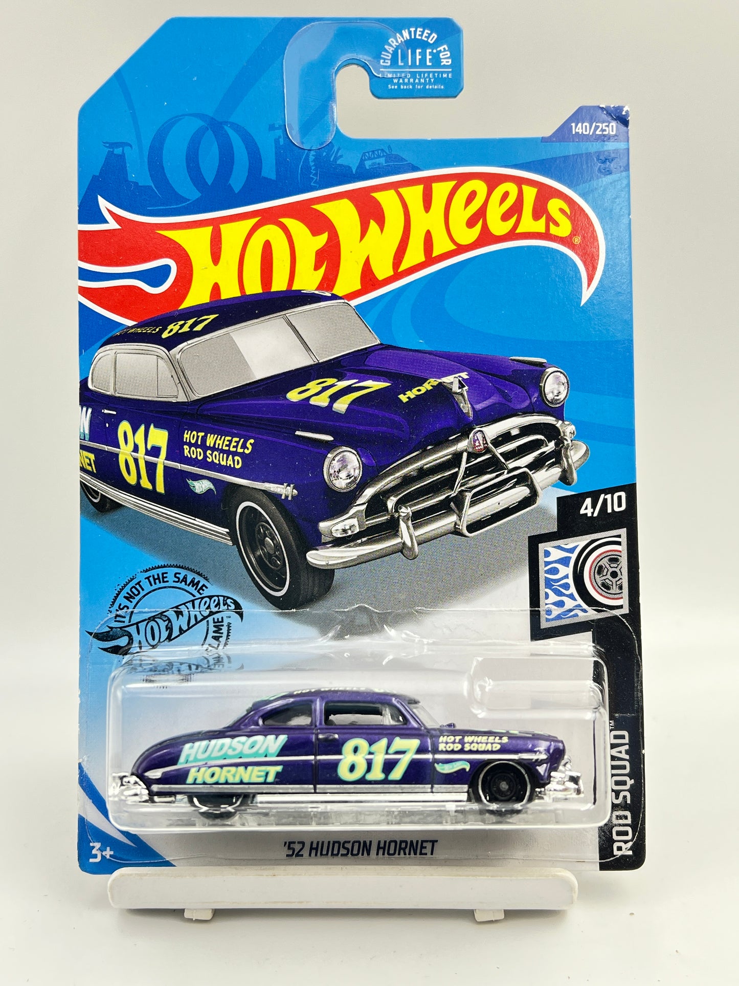 IMPORTED - HOT WHEELS -  52 HUDSON HORNET - BLUE - 4C