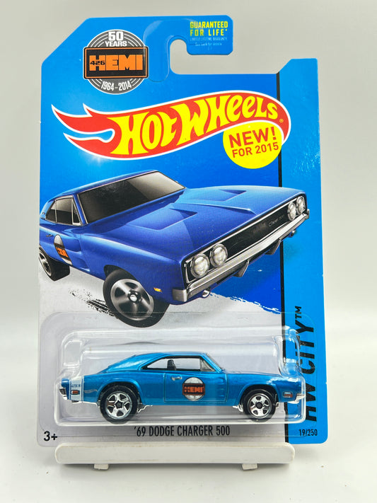 IMPORTED - HOT WHEELS -  69 DODGE CHARGER 500 - 4C