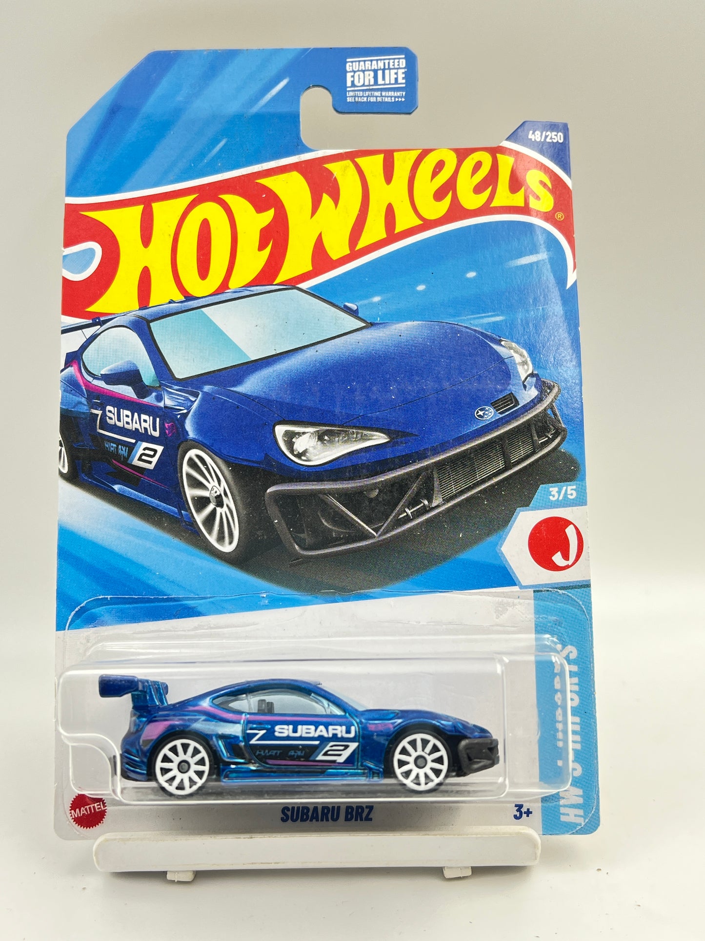 MILD CREASE - IMPORTED - HOT WHEELS -  SUBARU BRZ - 4E