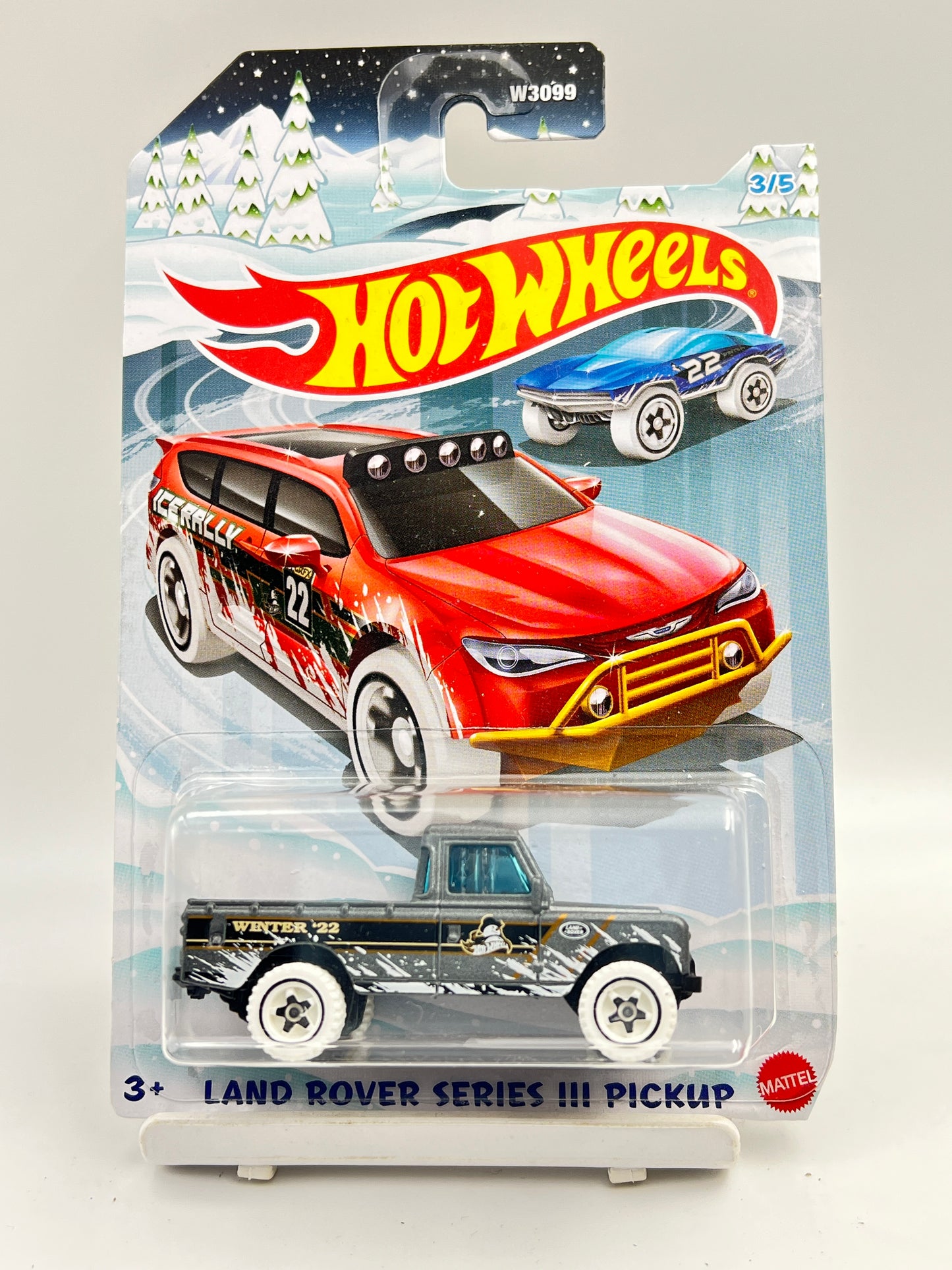 IMPORTED - HOT WHEELS -  LAND ROVER SERIES III PICKUP - 4E
