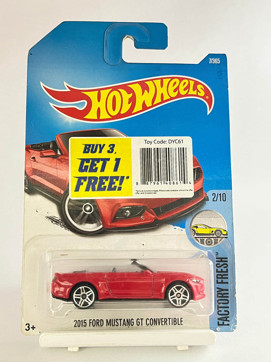 2015 FORD MUSTANG GT CONVERTIBLE - 3A (CARD CONDITION AS IN PIC) - Its Fun