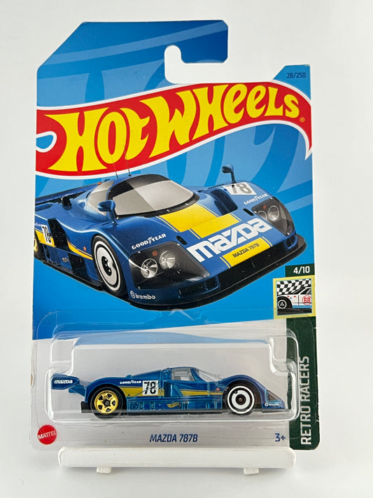 MAZDA 787B - BLUE -BLISTER CRACK- IMPORTED - 4B - Its Fun- Hot wheels - matchbox - diecast