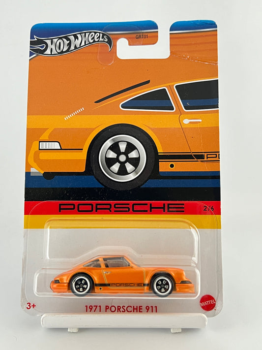 1971 PORSCHE 911 - IMPORTED - BENT AND CREASED CARD - 5D - Its Fun- Hot wheels - matchbox - diecast