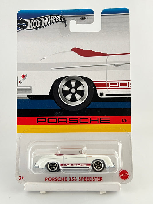 PORSCHE 356 SPEEDSTER - IMPORTED - CARD ART - 4A - Its Fun- Hot wheels - matchbox - diecast