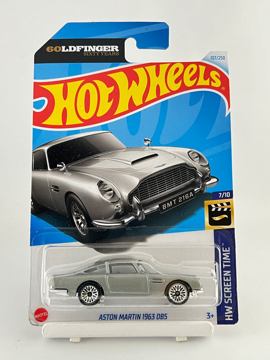 ASTON MARTIN 1963 DB5 -4D - Its Fun- Hot wheels - matchbox - diecast