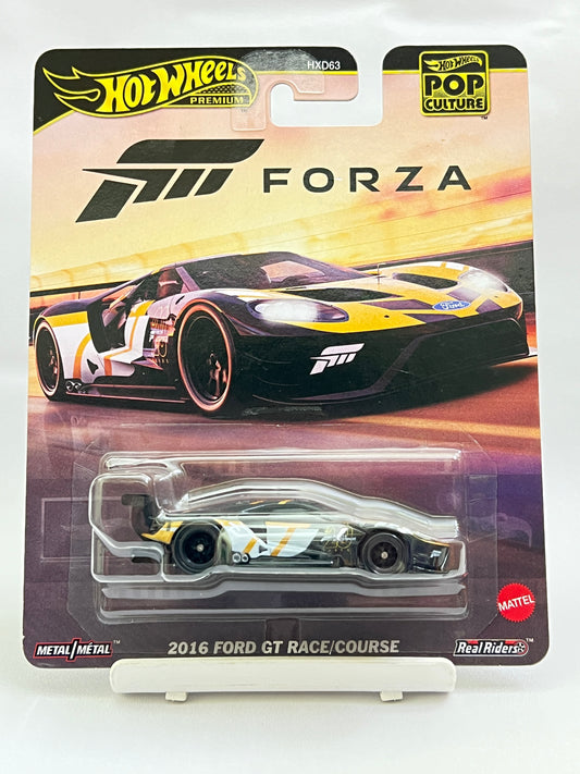 HOT WHEELS PREMIUM - FORZA - 2016 FORD GT RACE - 5A