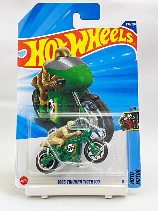 TREASURE HUNT - HOT WHEELS - 1966 TRIUMPH TIGER 100 - 2D