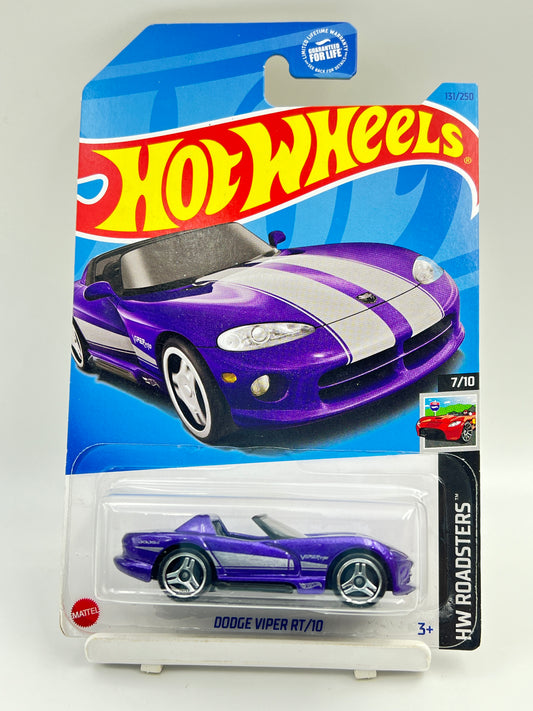 IMPORTED - HOT WHEELS -  DODGE VIPER RT/10 - PURPLE - 4B