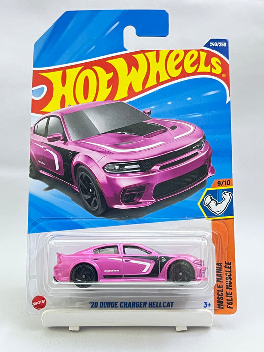 HOT WHEELS - 20 DODGE CHARGER HELLCAT - 3B