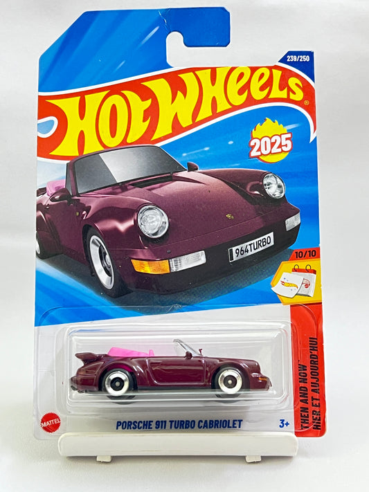 MILD CREASE - HOT WHEELS - PORSCHE 911 TURBO CABRIOLET - 3C