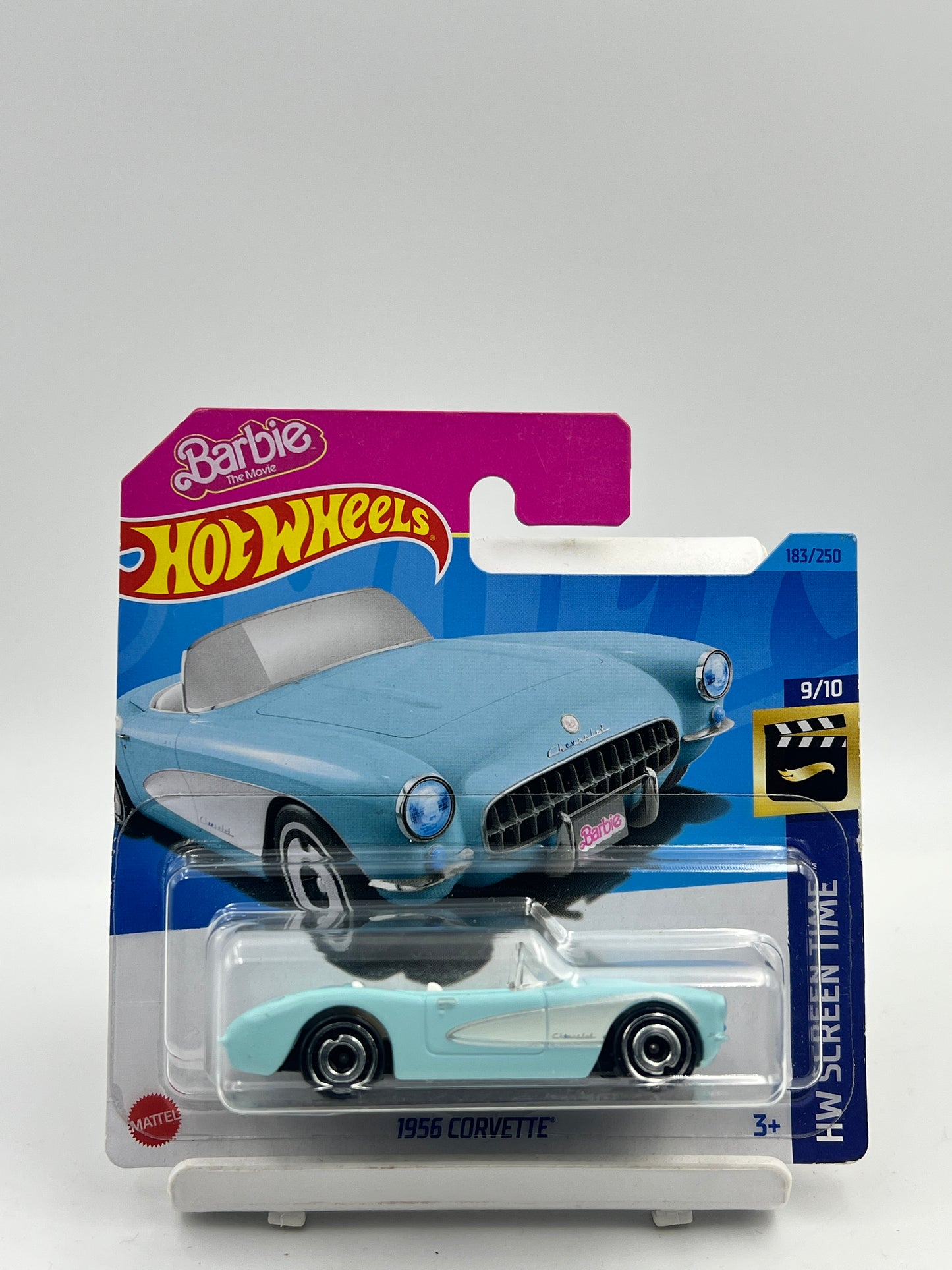 HOT WHEELS - 1956 CORVETTE- BARBIE - 4D