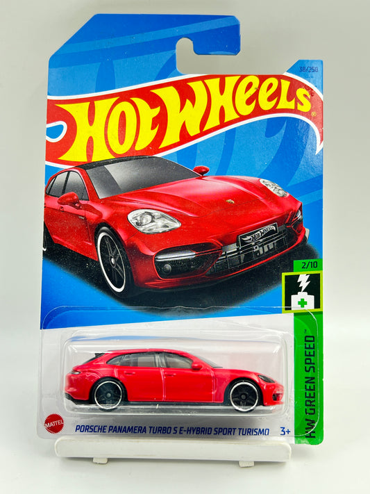 IMPORTED - HOT WHEELS -  PORSCHE PANAMERA TURBO S E-HYBRID SPORT TURISMO - RED - 4D