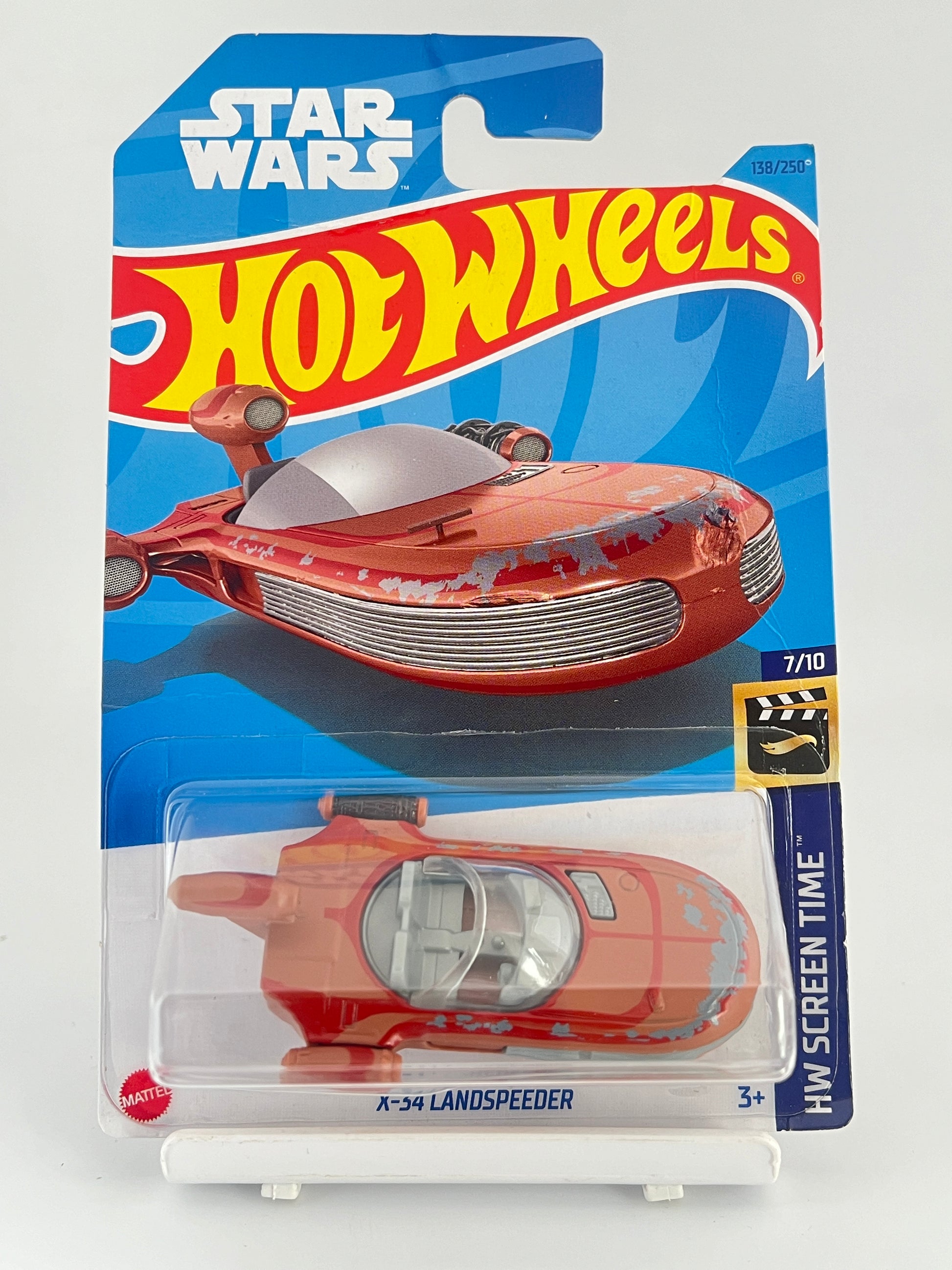 X-34 LANDSPEEDER- IMPORTED CARD DAMAGED - 5E - Its Fun- Hot wheels - matchbox - diecast