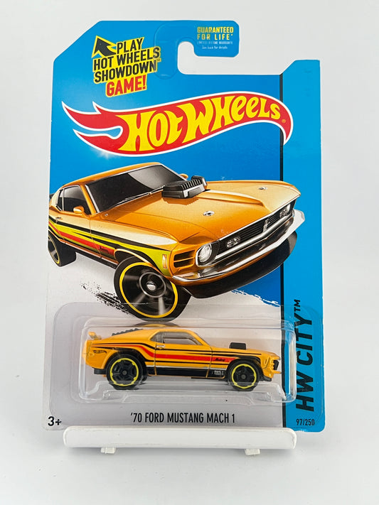 70 FORD MUSTANG MACH 1-3B - Its Fun- Hot wheels - matchbox - diecast