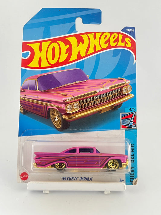 59 CHEVY IMPALA - 3B - Its Fun- Hot wheels - matchbox - diecast