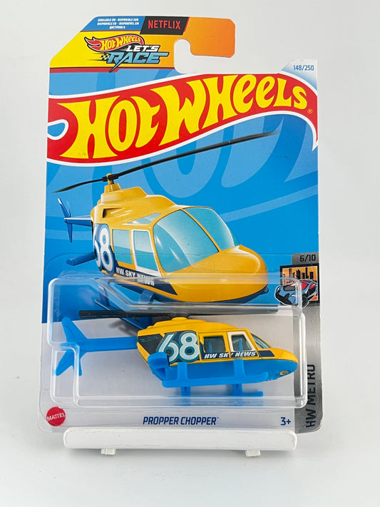 PROPPER CHOPPER - 5C - Its Fun- Hot wheels - matchbox - diecast