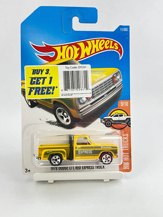 1978 DODGE LIL RED EXPRESS TRUCK - YELLOW - 3D - Its Fun