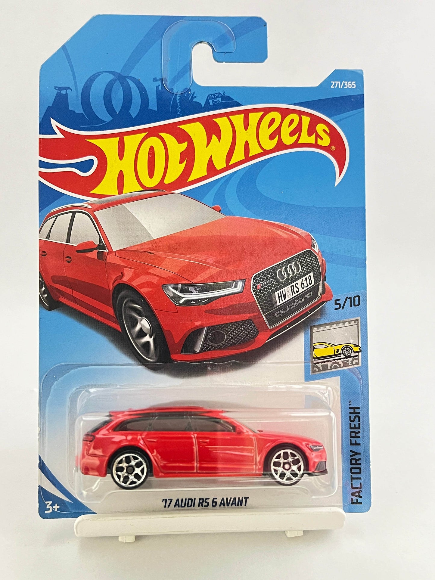 HOT WHEELS - 17 AUDI RS 6 AVANT - 3D - Its Fun
