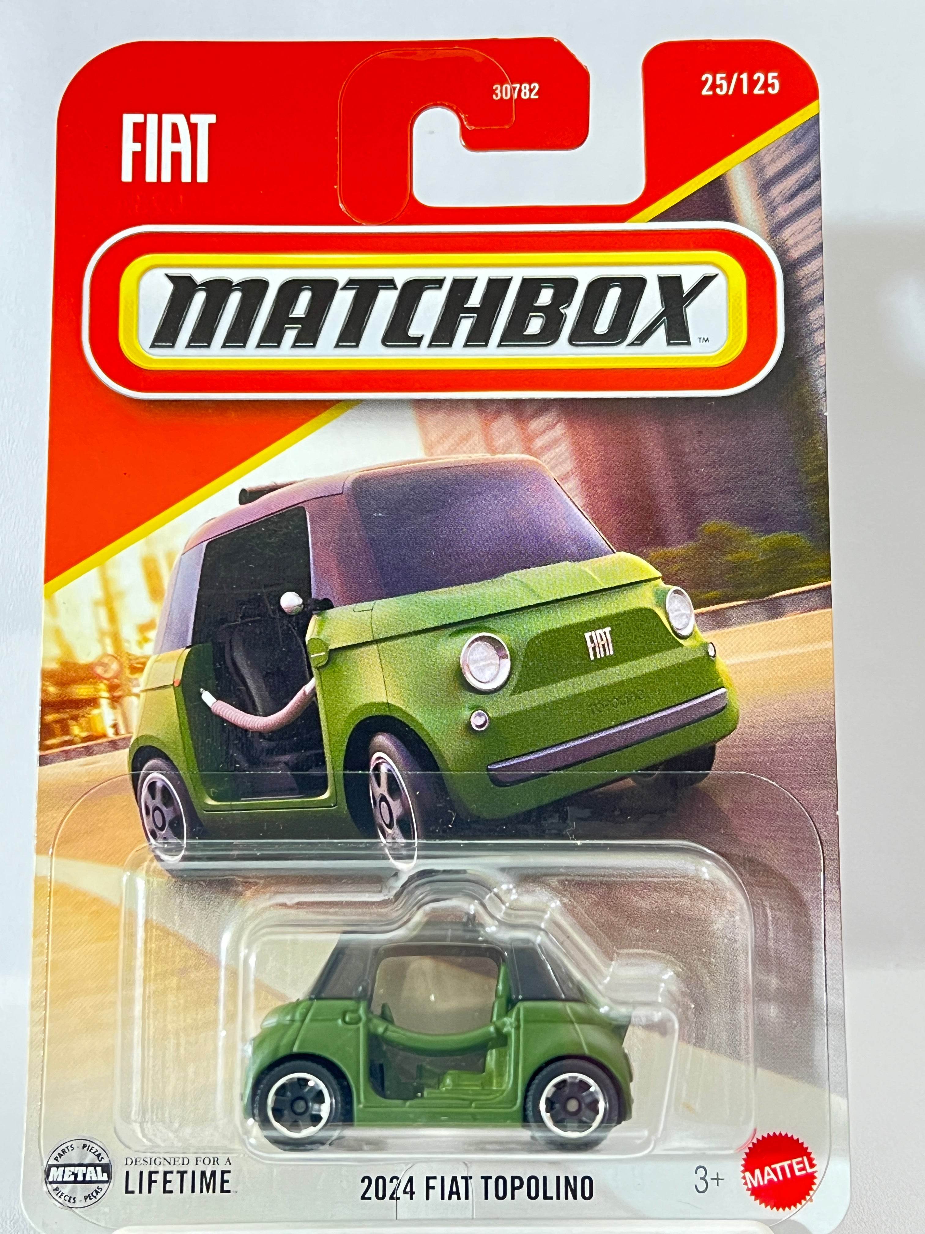 Matchbox 2024 Fiat Topolino Dolce Vita 1:64 - Modellino Auto Per Bambini, Nuovo