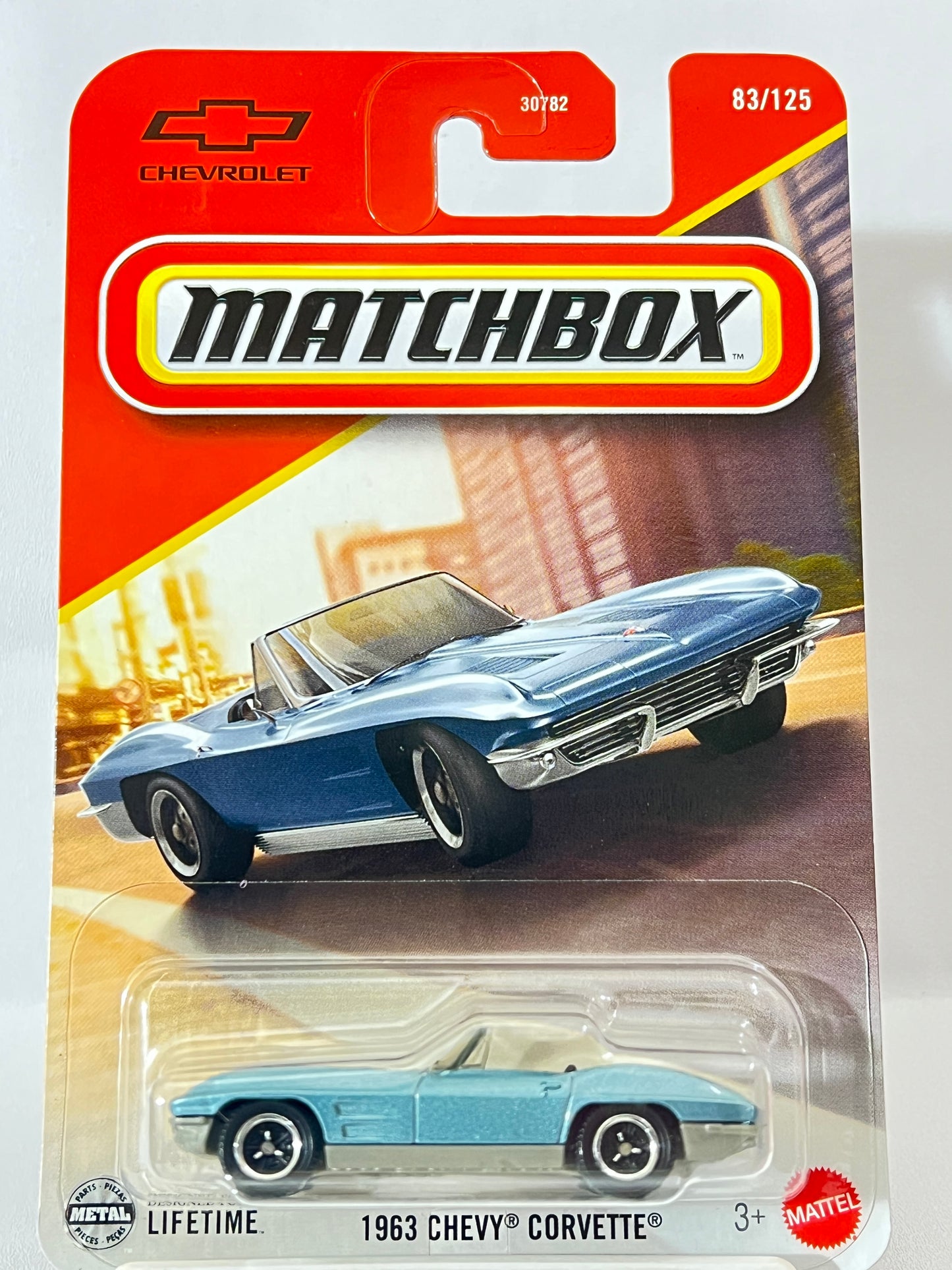 MATCHBOX - 1963 CHEVY CORVETTE - 3B