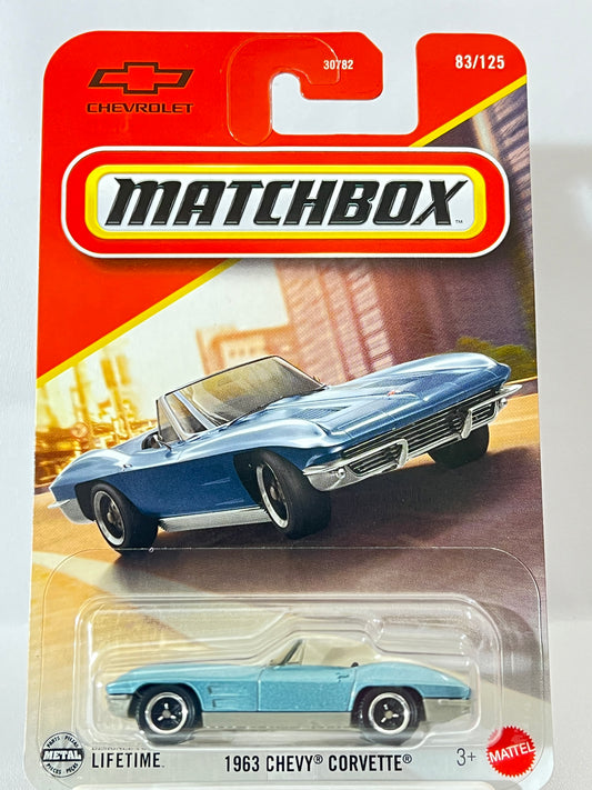 MATCHBOX - 1963 CHEVY CORVETTE - 3B