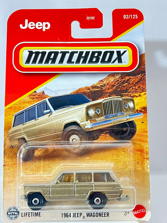 MATCHBOX - 1964 JEEP WAGONEER - 3B