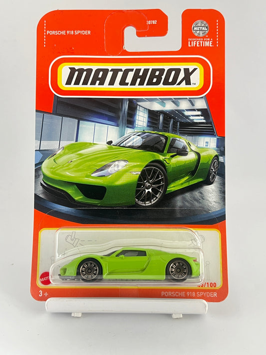 PORSCHE 918 SPYDER - Its Fun- Hot wheels - matchbox - diecast