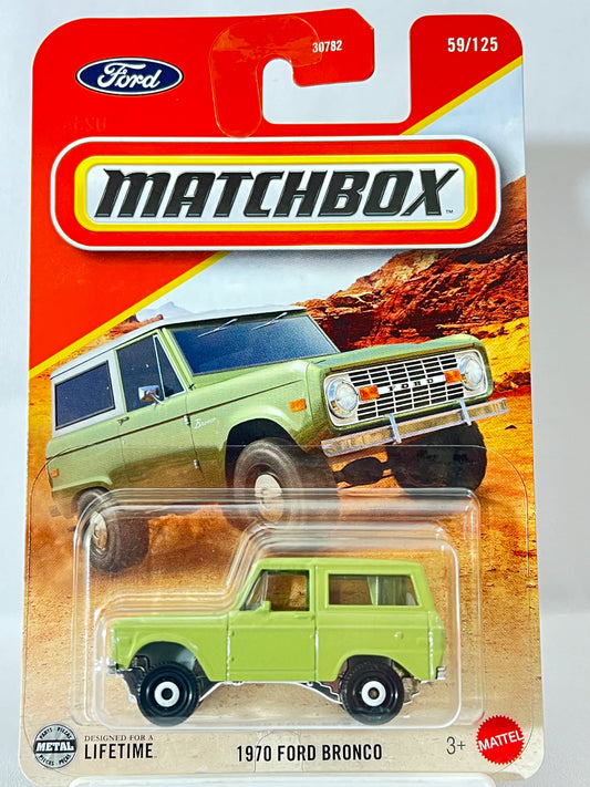 MATCHBOX - 1970 FORD BRONCO - 3C