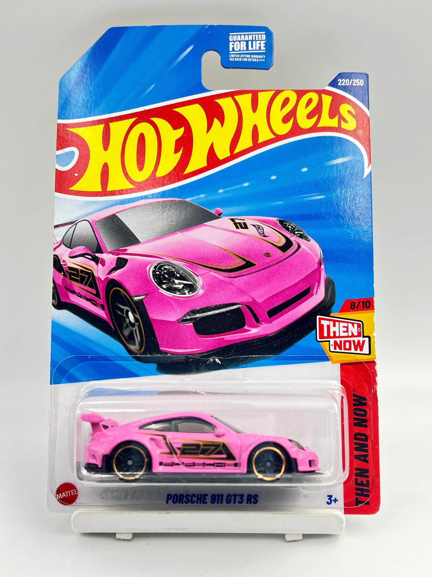 IMPORTED - HOT WHEELS -  PORSCHE 911 GT3 RS - PINK - 2F