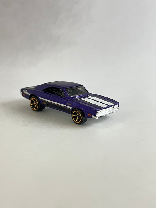 UNCARDED - 69 DODGE CHARGER 500 - Its Fun- Hot wheels - matchbox - diecast