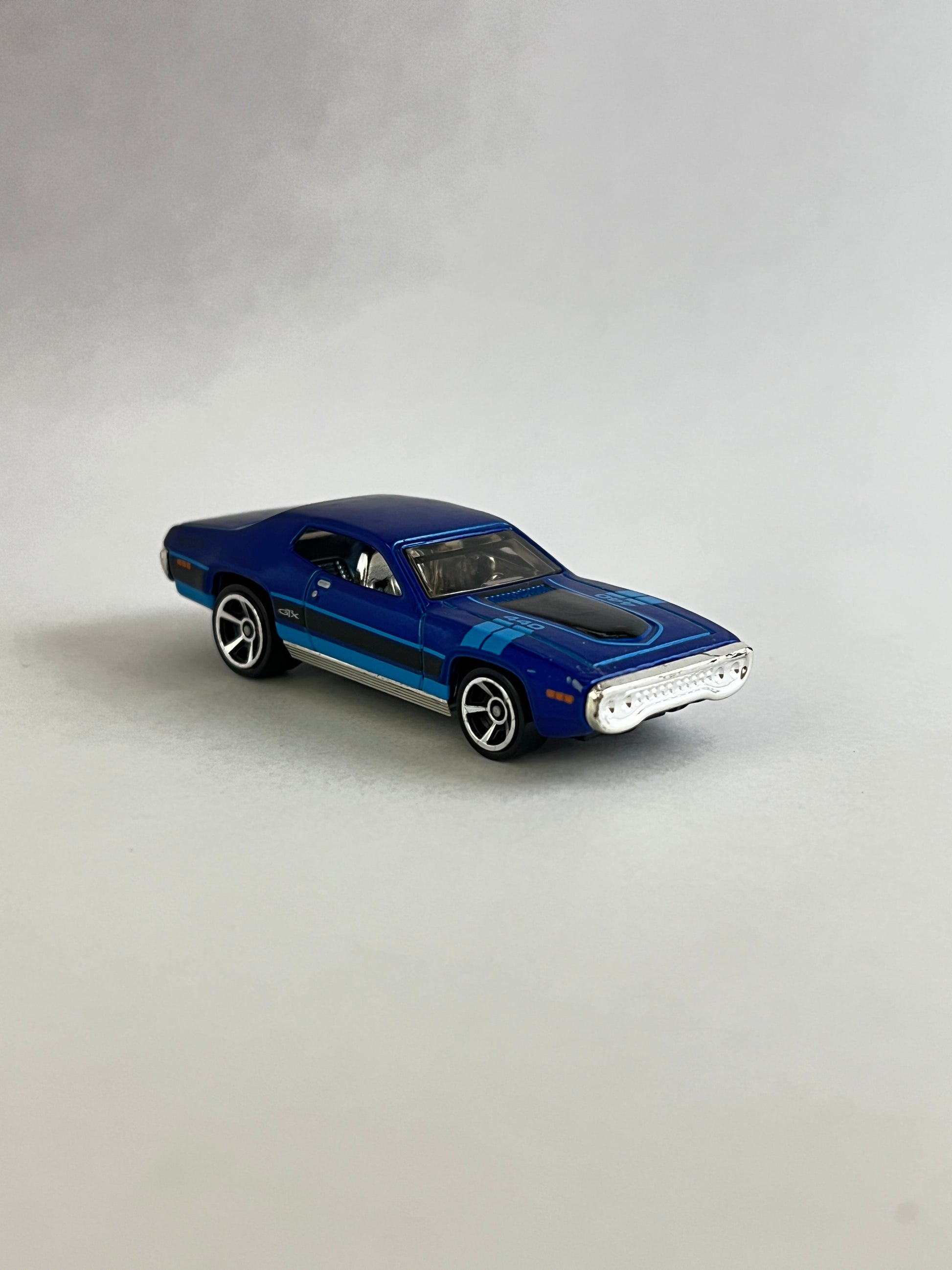UNCARDED - 71 PLYMOUTH GTX - Its Fun- Hot wheels - matchbox - diecast