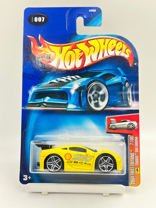 IMPORTED - HOT WHEELS -  TOONED - FERRARI 360 MODENA - YELLOW - 2F